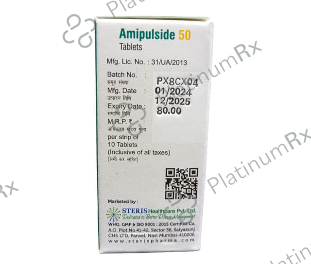 Amipulside 50mg Tablet 10s