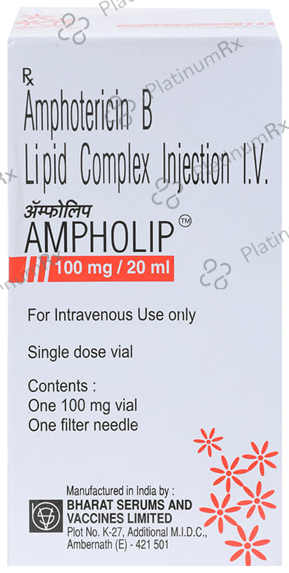 Ampholip 100mg Injection 1s