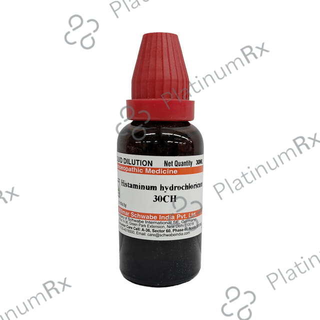 Dr Willmar Schwabe India Histaminum Hydrochloricum Dilution 30 CH