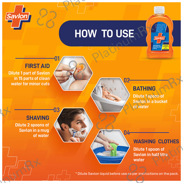 Savlon Antiseptic Disinfectant Liquid 1000 ml