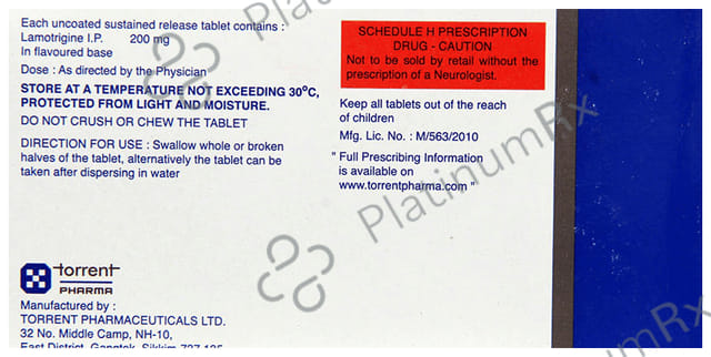 Lamitor OD 200mg Tablet SR 10s