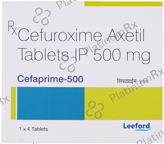 Cefaprime 500mg Tablet 4s