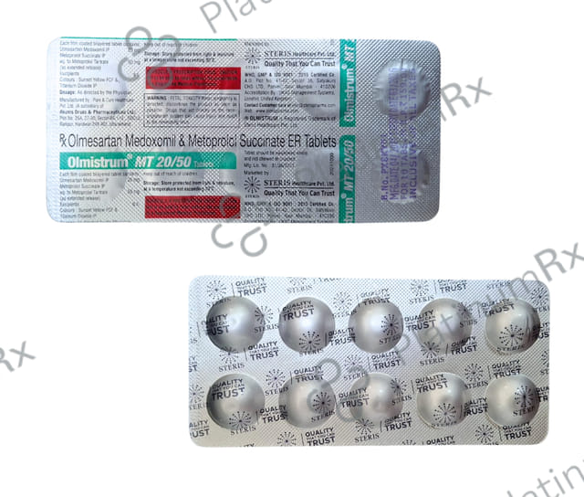 Olmistrum MT 20/50mg Tablet ER 10s