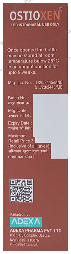 Ostioxen 200IU Nasal Solution 6ml