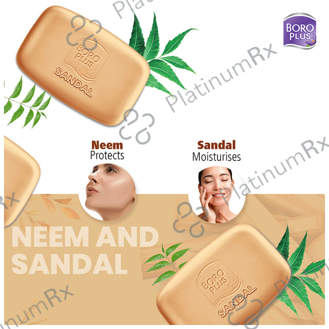 Boroplus Antiseptic + Moisturising Sandal Soap 4s