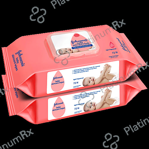 Johnson's Baby Skincare Wipes 72s Twin Pack