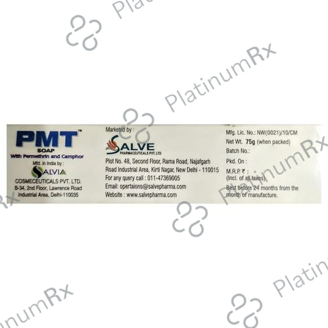 PMT Soap 75 Soap Salve Pharma Pvt