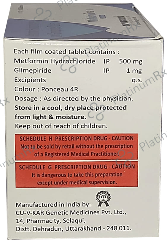 Metviron GP 1 Tablet