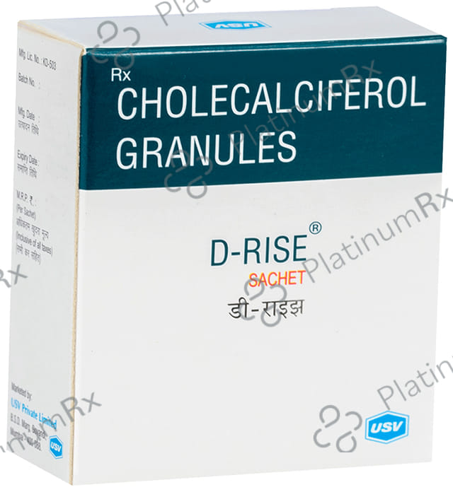 D Rise 60000IU Granules 1gm