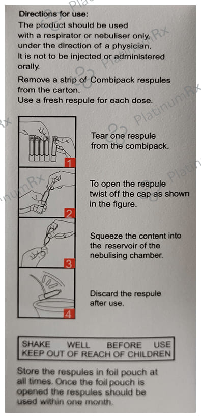 Neblair 0.63 Respules 5X2.5ml