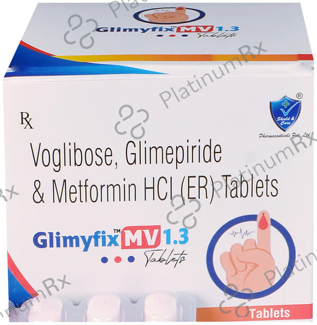 Glimyfix MV 1.3 Tablet ER 15s