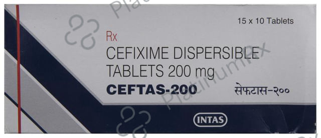 Ceftas 200mg Tablet 10s