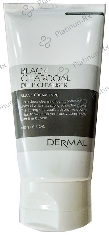 Dermal Black Charcoal Deep Cleanser