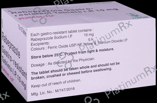 Rablet 10mg Tablet 15s