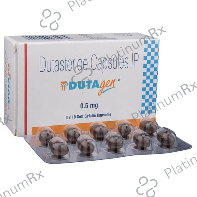 Dutagen 0.5mg Capsule 10s
