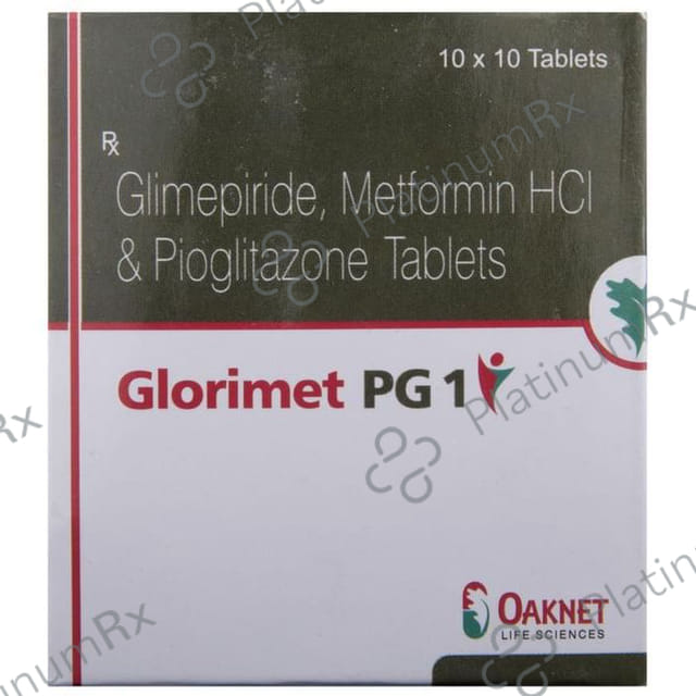 Glorimet PG 1 Tablet SR