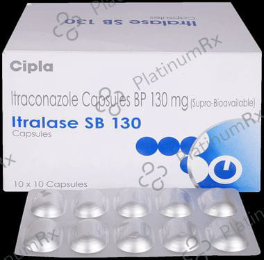 Itralase SB 130mg Capsule 10s