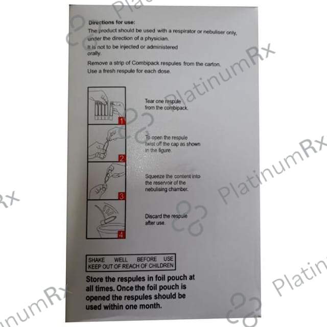 Duoril 1.25/500mcg Respules 5X2.5ml