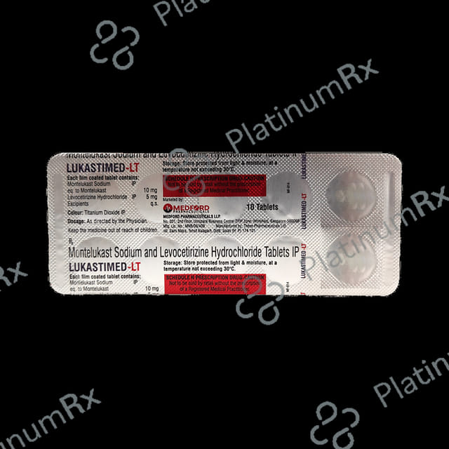 Lukastimed LT 5mg/10mg Tablet