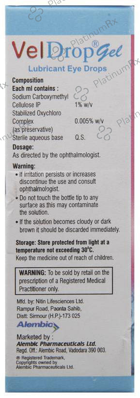 Veldrop 1% Eye Drop 10ml