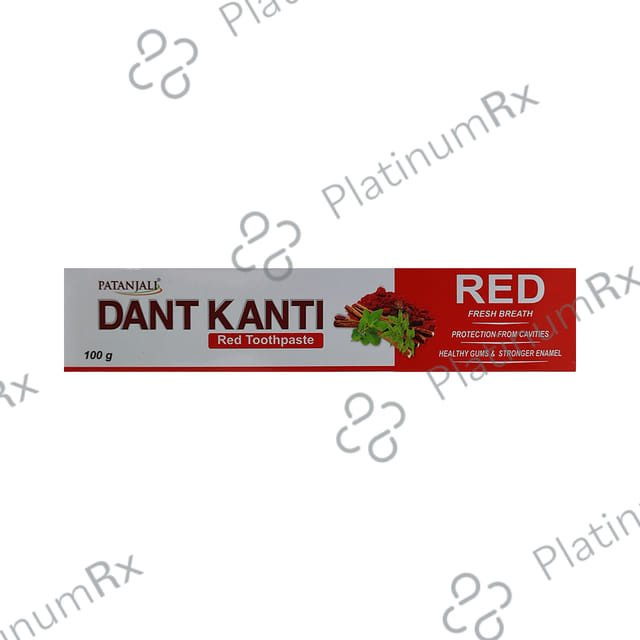 PATANJALI DANT KANTI Red Toothpaste