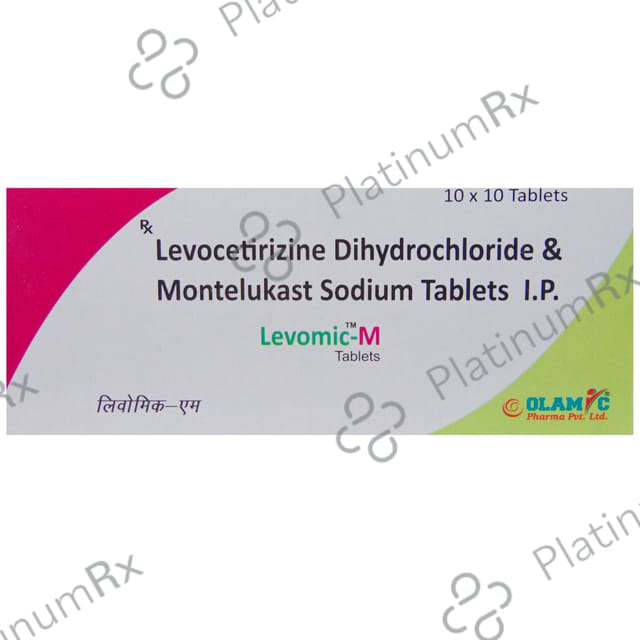 Levomic M 5mg/10mg Tablet