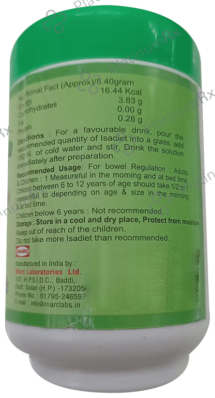 Isadiet Powder Sugar Free