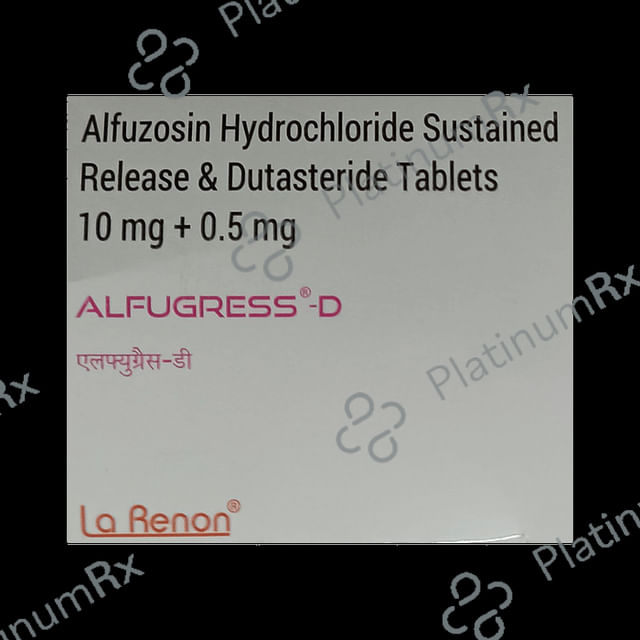 Alfugress D 10/0.5mg Tablet SR 10s