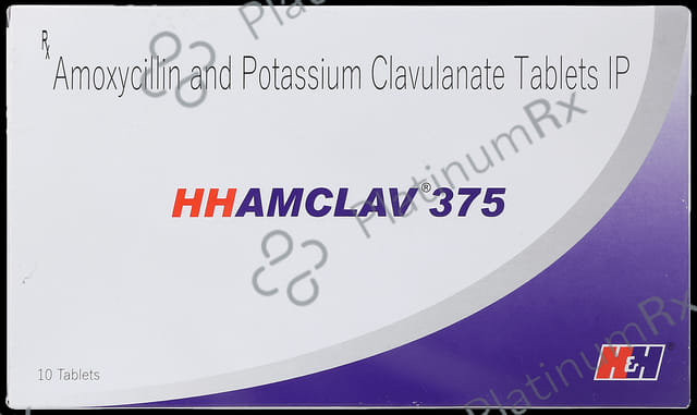 Hhamclav 250/125mg Tablet 10s