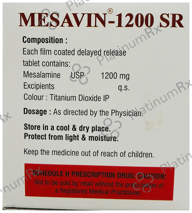 Mesavin 1200 SR Tablet