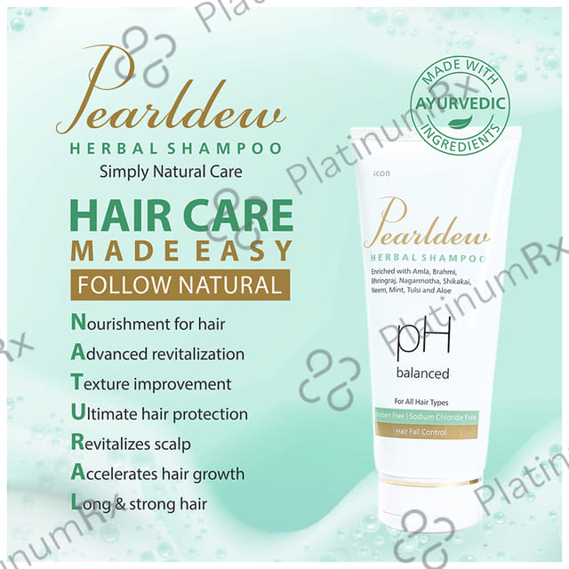 Pearldew Herbal Shampoo (100ml Each) 1 Tube