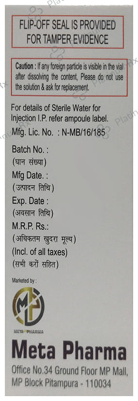 Metacef-TC Injection