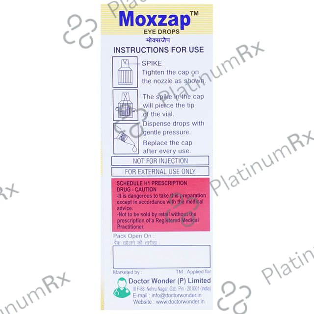 Moxzap Eye Drop