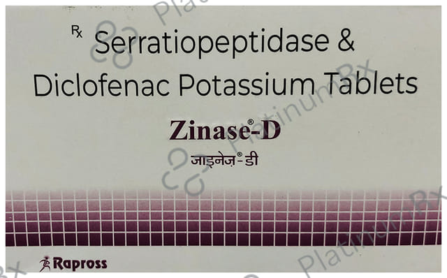 Zinase D 50/10mg Tablet 15s
