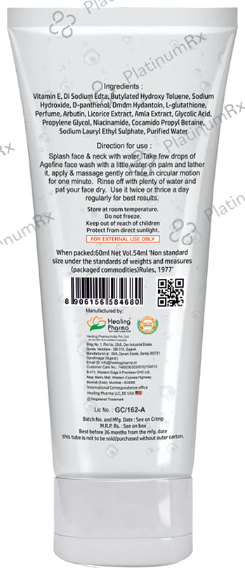 Agefine Face Wash 60ml