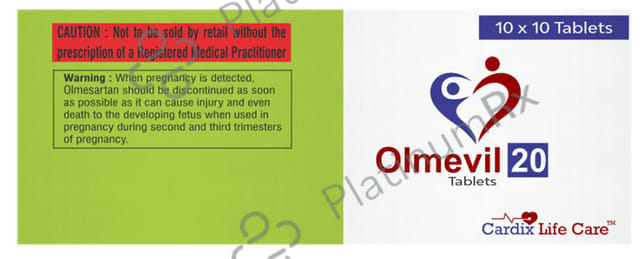 Olmevil 20mg Tablet 10s