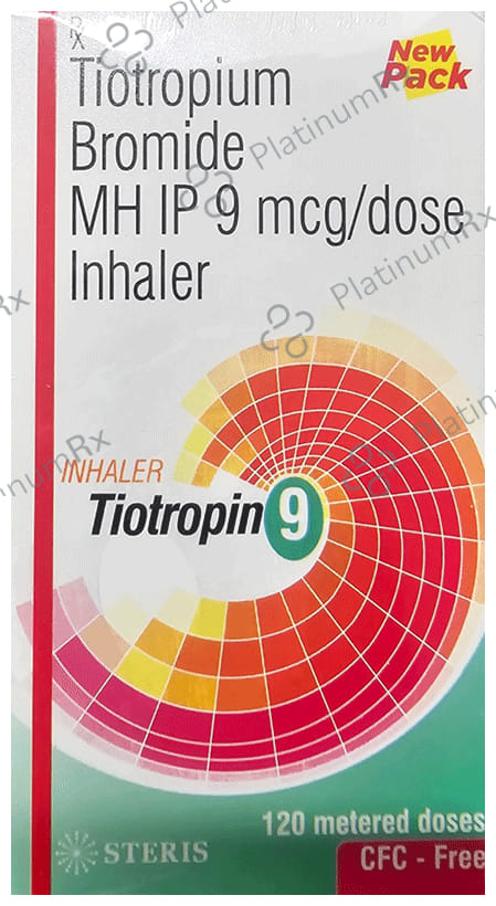 Tiotropin 9mcg Inhaler 120MDI