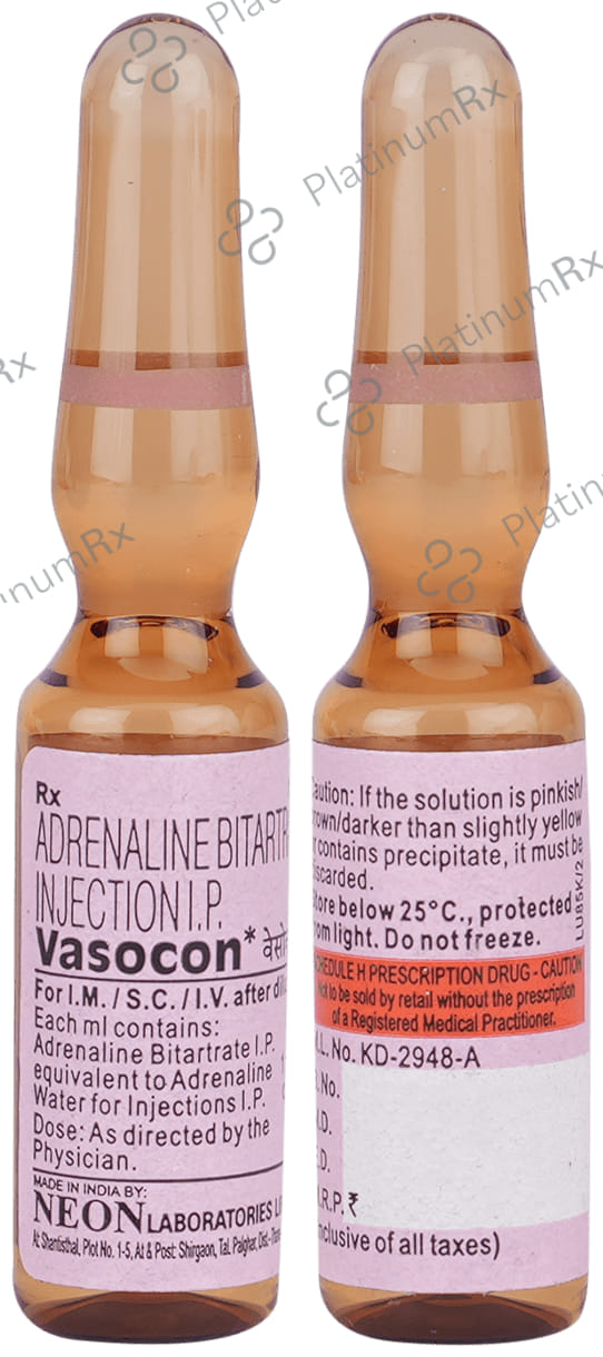 Vasocon 1mg Injection 1ml