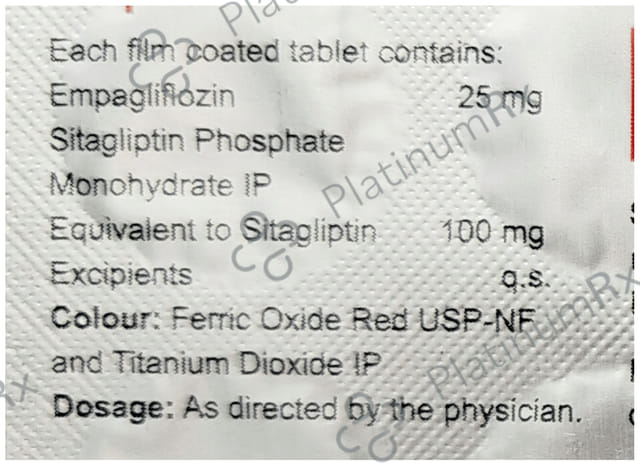 Empaone S 25/100mg Tablet 10s
