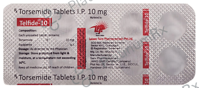 Telfide 10mg Tablet 10s