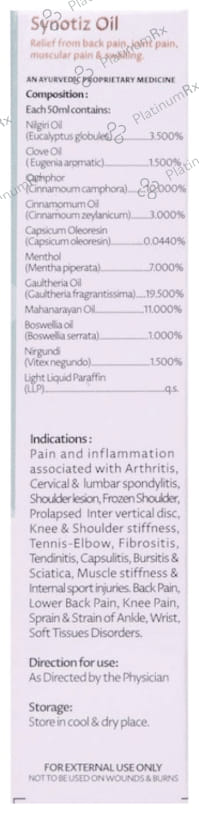 PHL Synotiz Oil