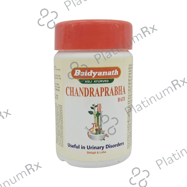 Baidyanath (Jhansi) Chandraprabha Bati 120 tablets