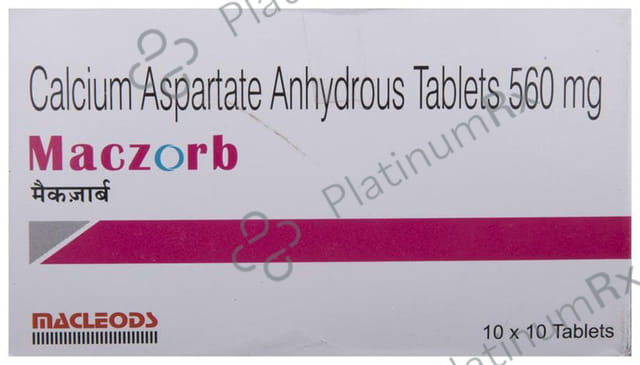 Maczorb 560mg Tablet 10s