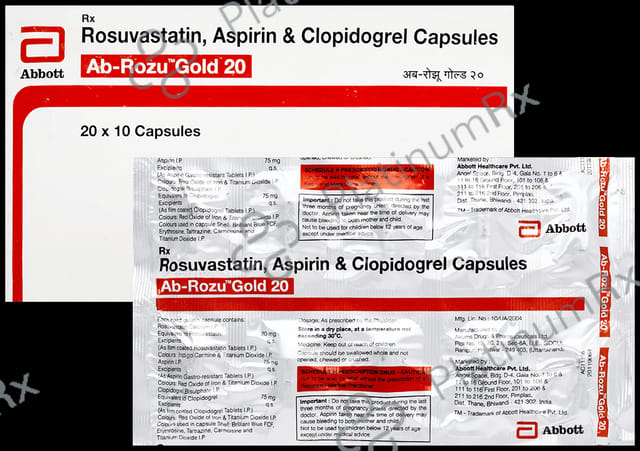 AbRozu Gold 20/75/75mg Capsule 10s