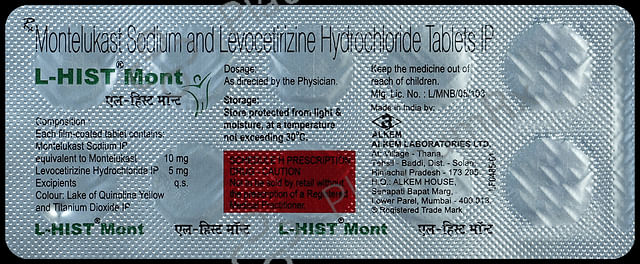 L Hist Mont 5/10mg Tablet 10s