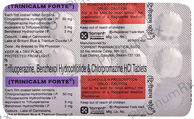 Trinicalm Forte Tablet 15s