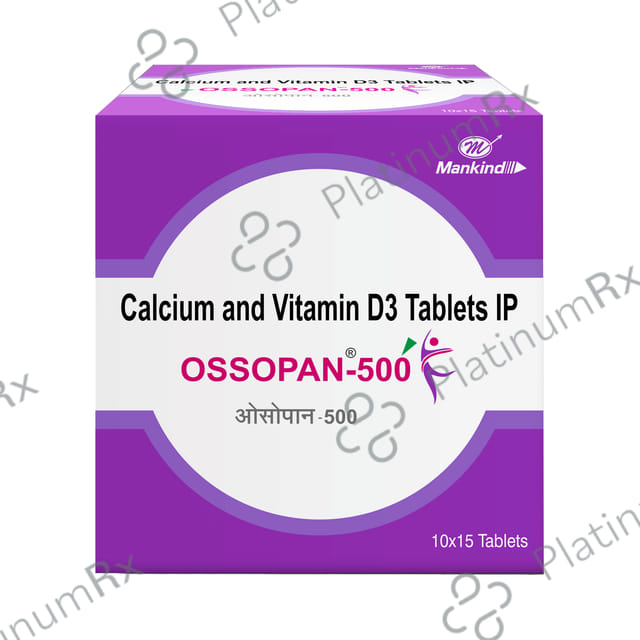 Ossopan 500 500mg/250IU Tablet 15s