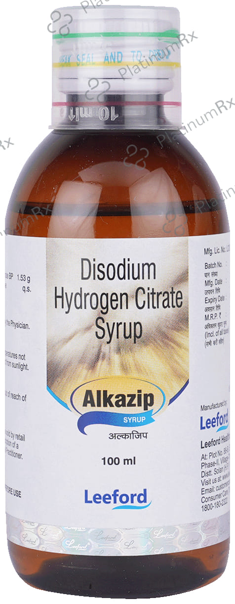 Alkazip 1.53gm Syrup 100ml
