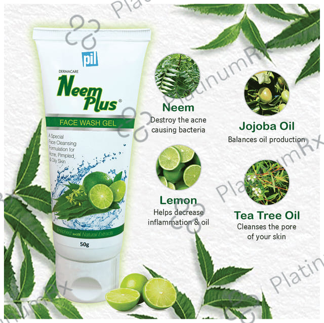 PIL Neem Plus Face Wash Gel