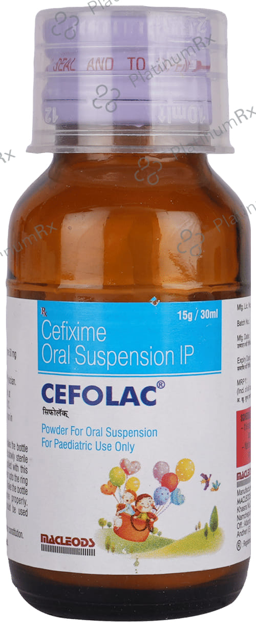 Cefolac 50mg Oral Suspension 30ml